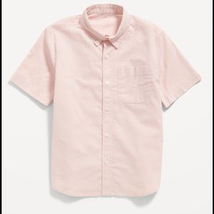 New NWT NIP Boys Old Navy Short-Sleeve Oxford Shirt